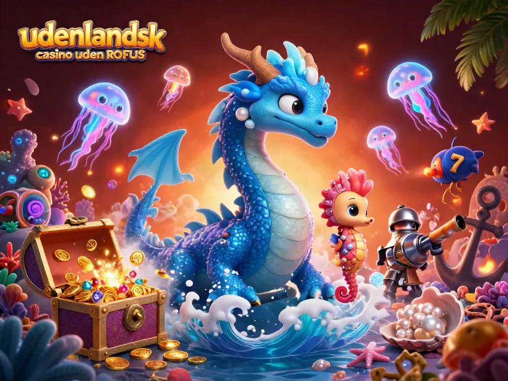Experience the thrill of udenlandsk casino uden ROFUS with a vibrant underwater casino scene.