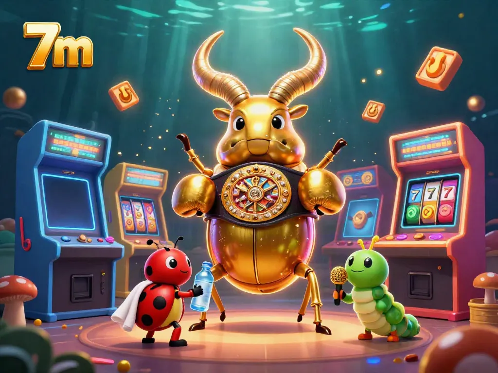 Engage in thrilling betting with 7m's immersive live scores and casino features in vibrant 3D style.