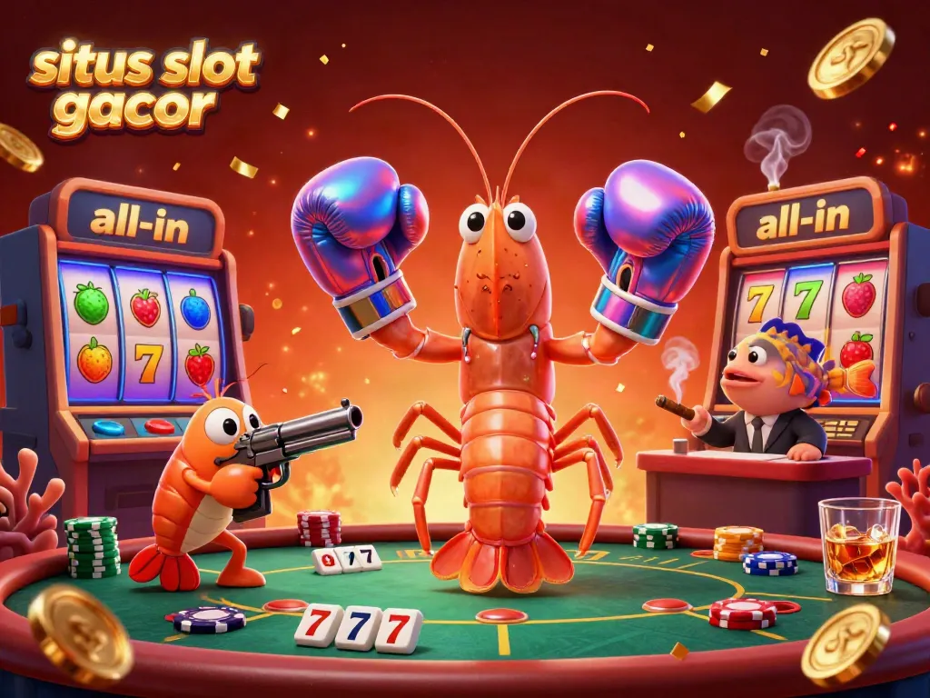 Experience the excitement of situs slot gacor games with vibrant characters, slot themes, and dynamic casino elements.