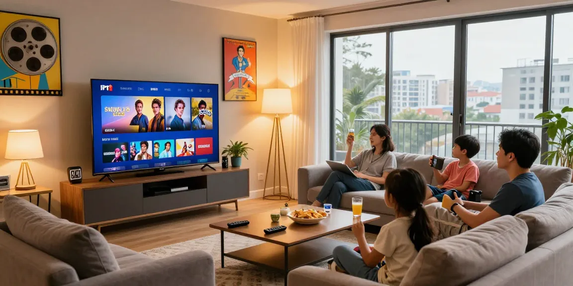 Profitez d'Atlas pro ontv avec des films et séries en haute définition dans un salon convivial.