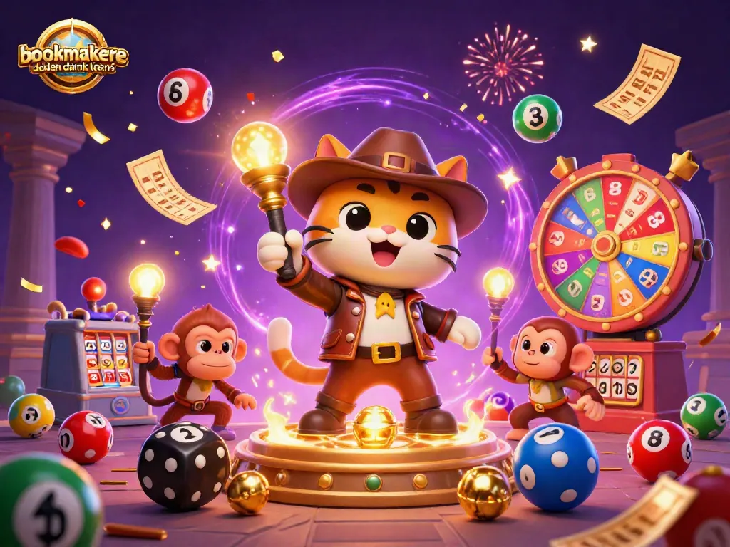 Bet on bookmakere uden dansk licens with the explorer archaeologist cat finding treasures in a magical temple.