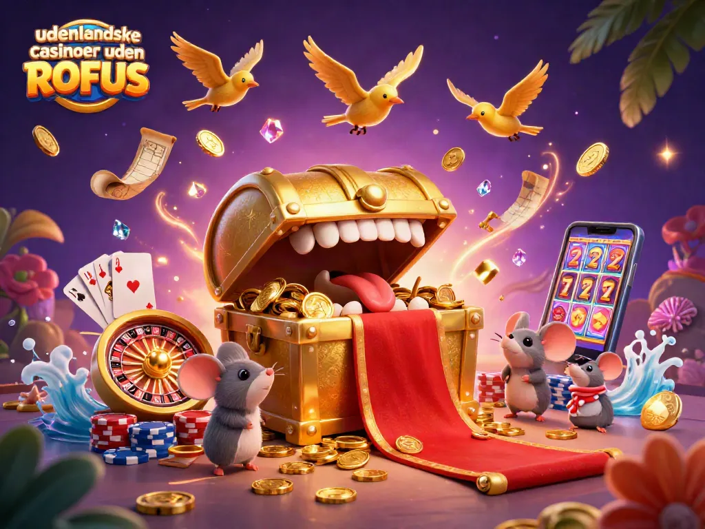 Experience the allure of udenlandske casinoer uden ROFUS with vibrant 3D treasures and gaming excitement.