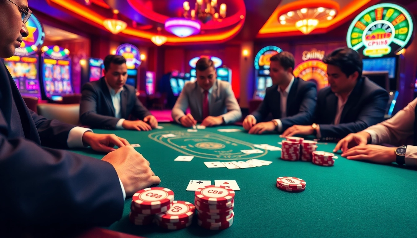 Participate in high-stakes poker at CPC188's luxurious gaming table.