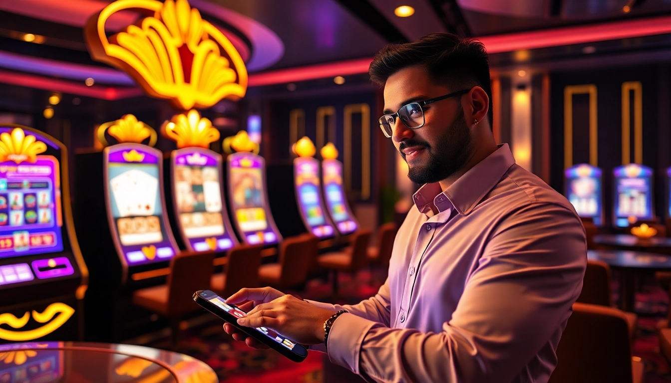 Experience LC88 Vip in a luxurious online gaming environment featuring sleek interfaces and sophisticated decor.