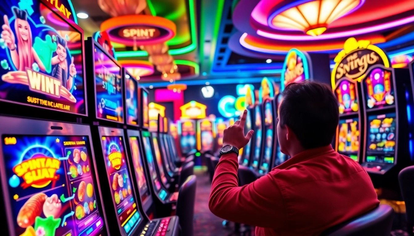 Explore machines à sous en ligne en argent réel avec des jeux colorés et des jackpots attrayants.