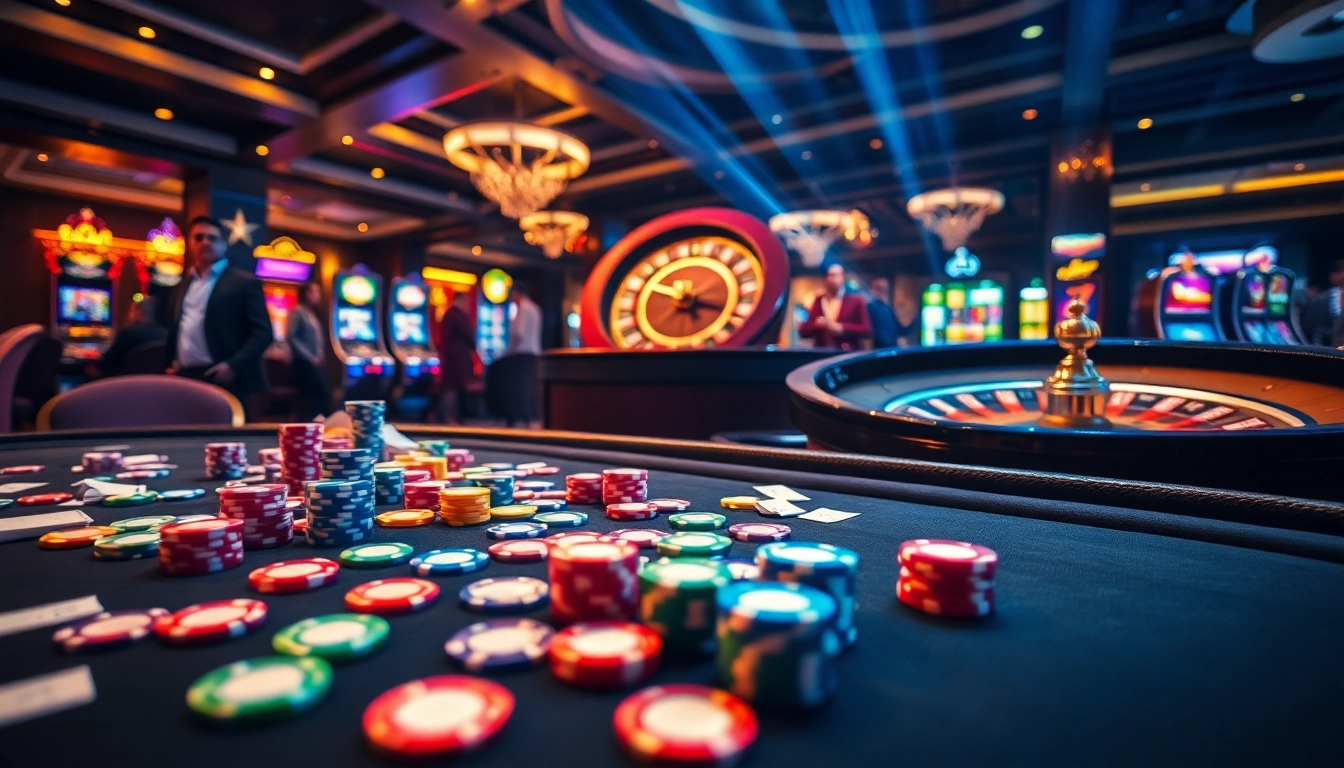 Engage in thrilling games at https://debet66.com/ with a vibrant poker scene reflecting excitement.