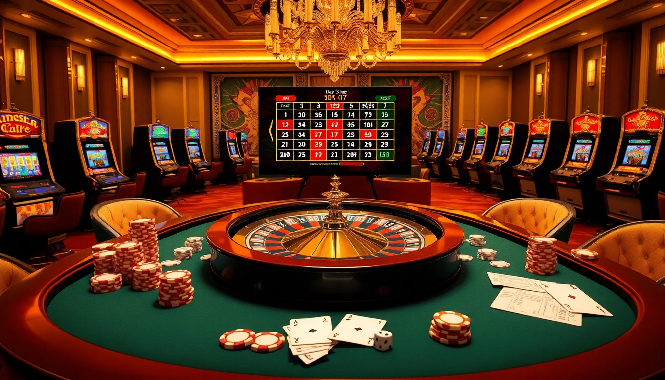 Experience the thrill of gaming with https://99ok.co.im/, featuring a vibrant casino setup with roulette and poker.