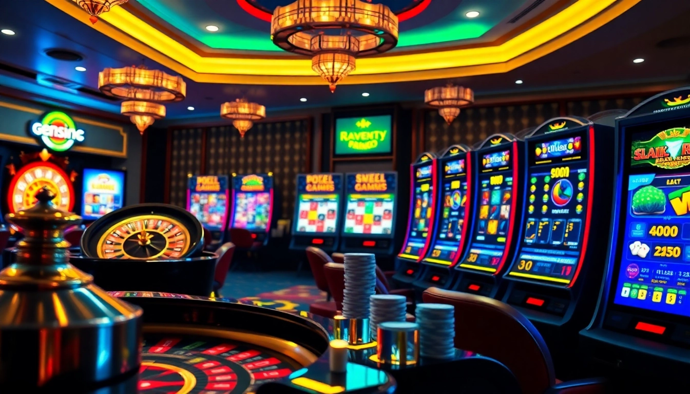 Engage in thrilling Game bài đổi thưởng uy tín with vibrant casino visuals featuring cards and chips.