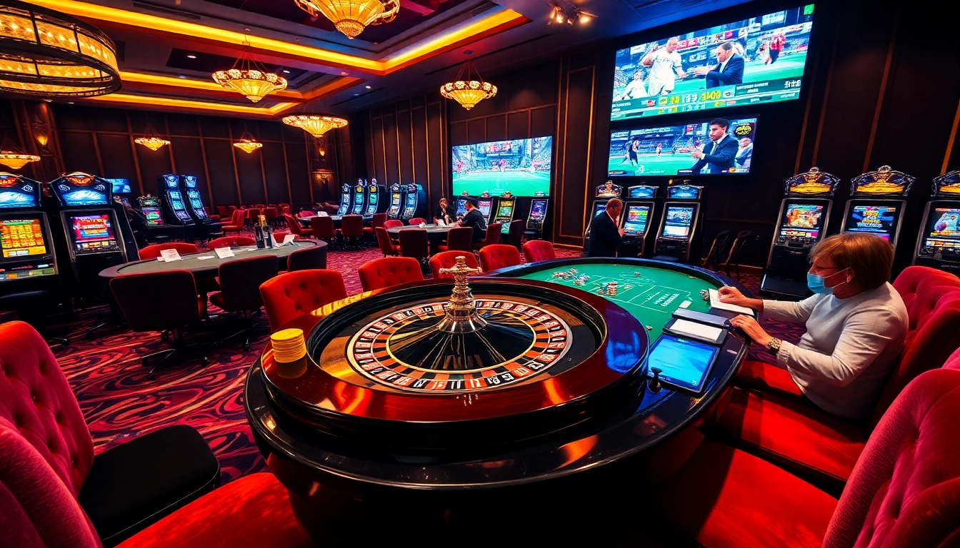 Experience thrilling gameplay at PS99 with dynamic casino tables and vibrant slot machines.