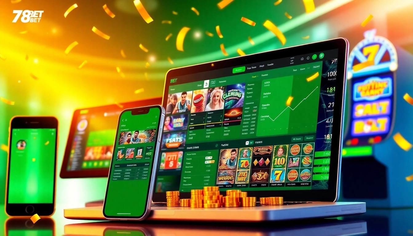 Experience online betting with 789BET's engaging interfaces for sports, casino, and slots.