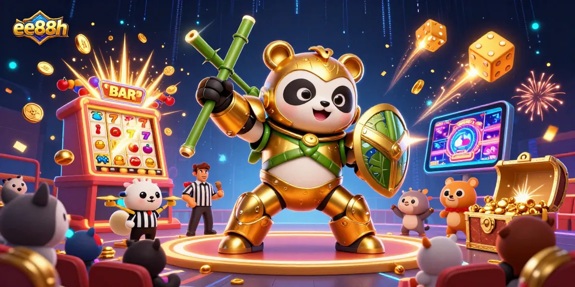 Experience fun and excitement with the engaging ee88h jackpot scene featuring vibrant casino elements and a lively atmosphere.
