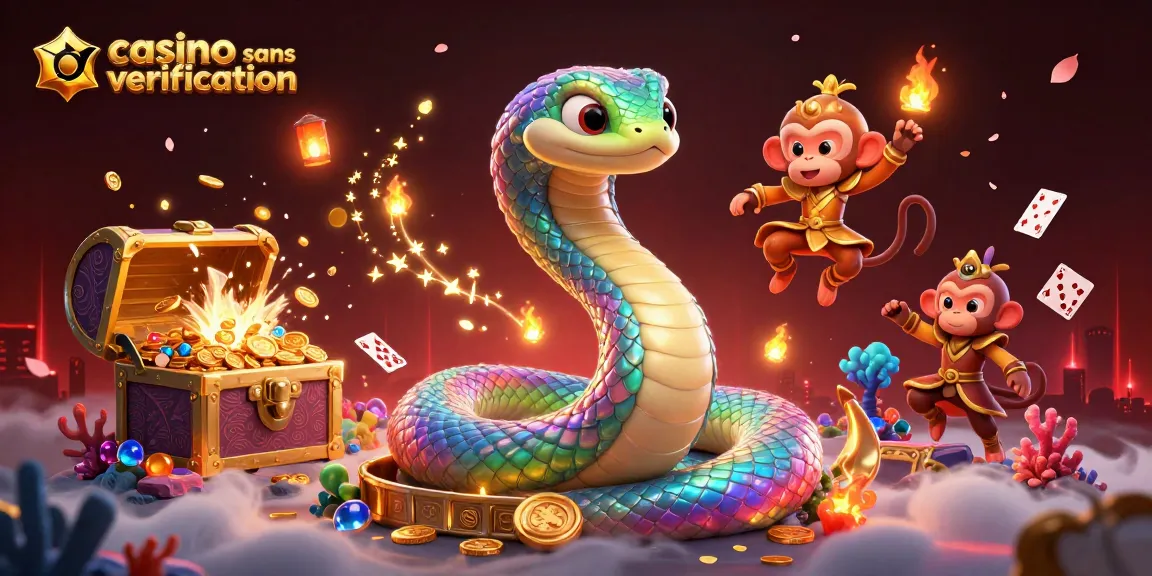 Vivez l'expérience d'un casino sans vérification avec une scène dynamique de jeu captivante et des détails fascinants.