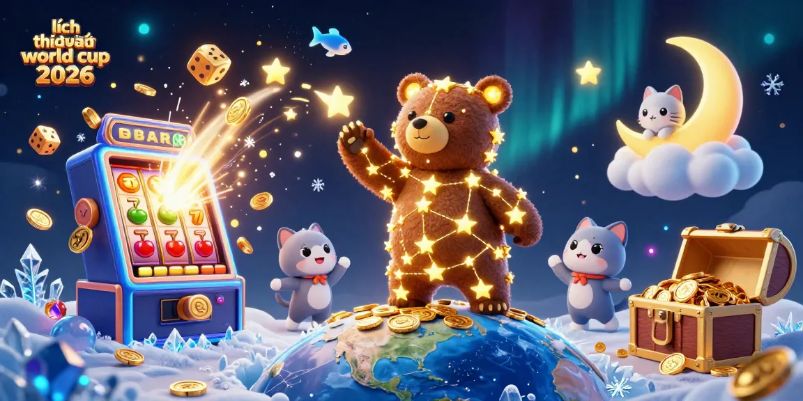 Engage with the exciting world of lịch thi đấu world cup 2026 as our constellation bear gathers coins amidst thrilling casino elements.