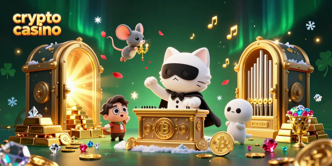 Plongez dans l'univers du crypto casino avec des pièces Bitcoin et Ethereum, captivant et fascinant.